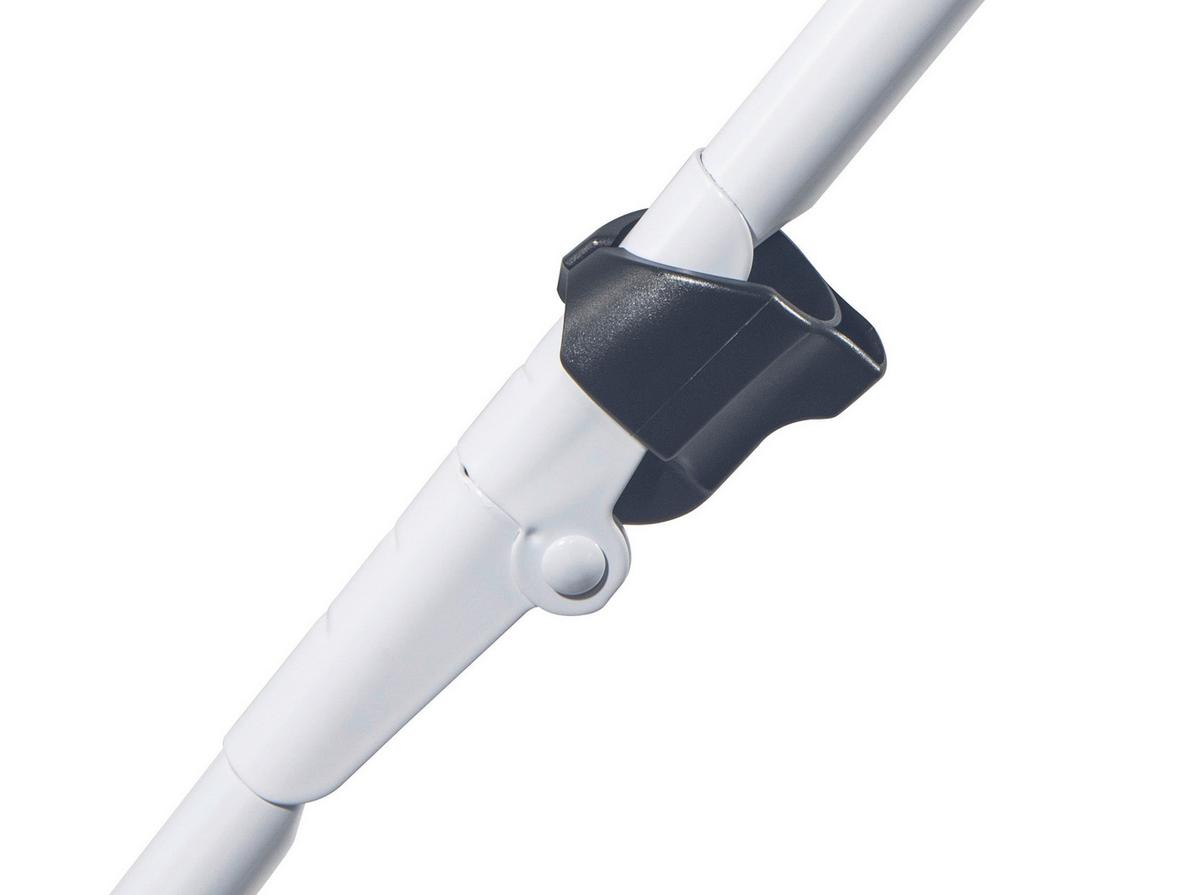 Stojací sušák na prádlo REGIS - bílá/modrá, Konvenční, kov/plast (178/55cm) - Mömax