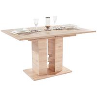 Esstisch Ausziehbar Helena 140-220x90 Cm Eiche Dekor - Eichefarben, KONVENTIONELL, Holzwerkstoff (140-220/76/90cm)