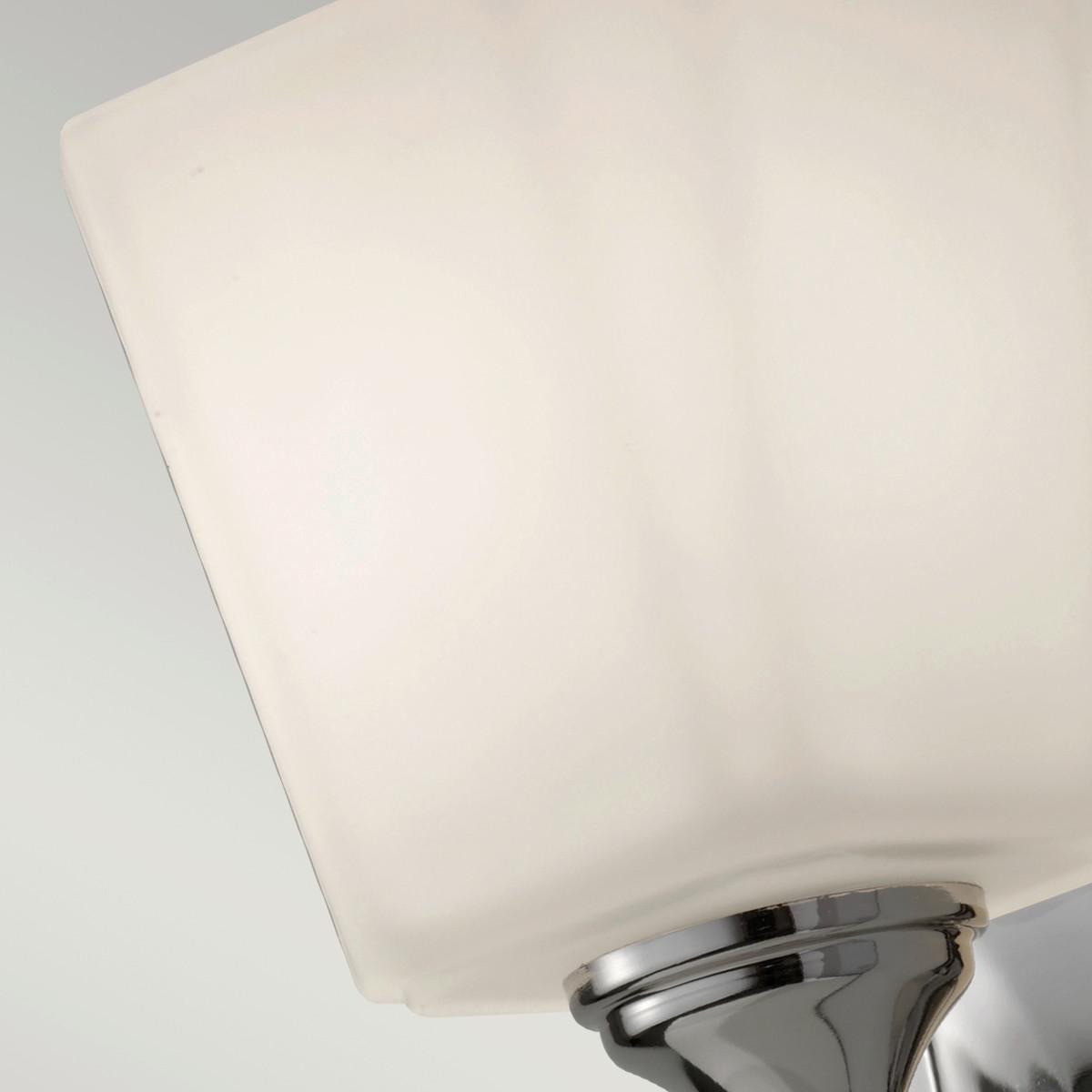 Bad-wandleuchte Concord Ip44 1-Flammig, In Chromfarben - Chromfarben, Natur, Glas/Metall (11.7/25.7/15.2cm) - Elstead Lighting