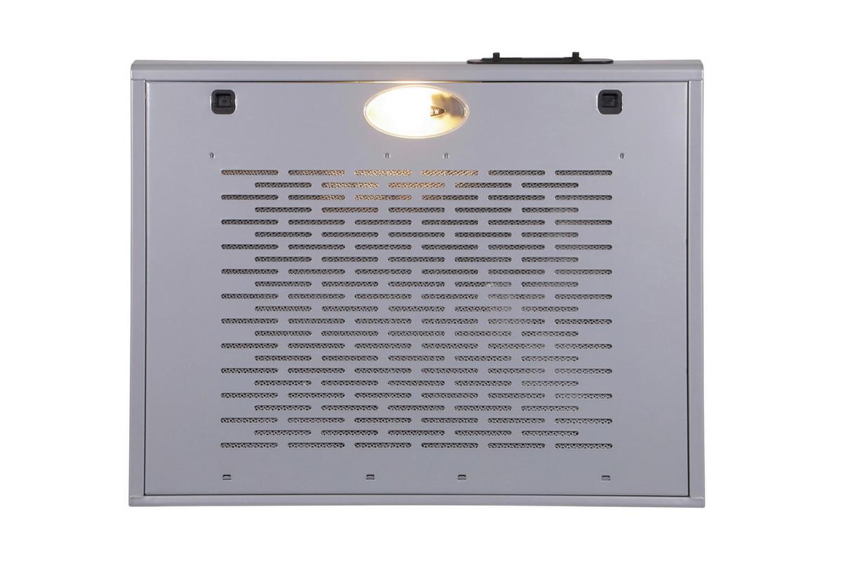 Dunstabzugshaube Suna Edelstahlfarben B: 60 cm, Led - Edelstahlfarben, Trend, Metall (60/7,6/47cm) - Respekta
