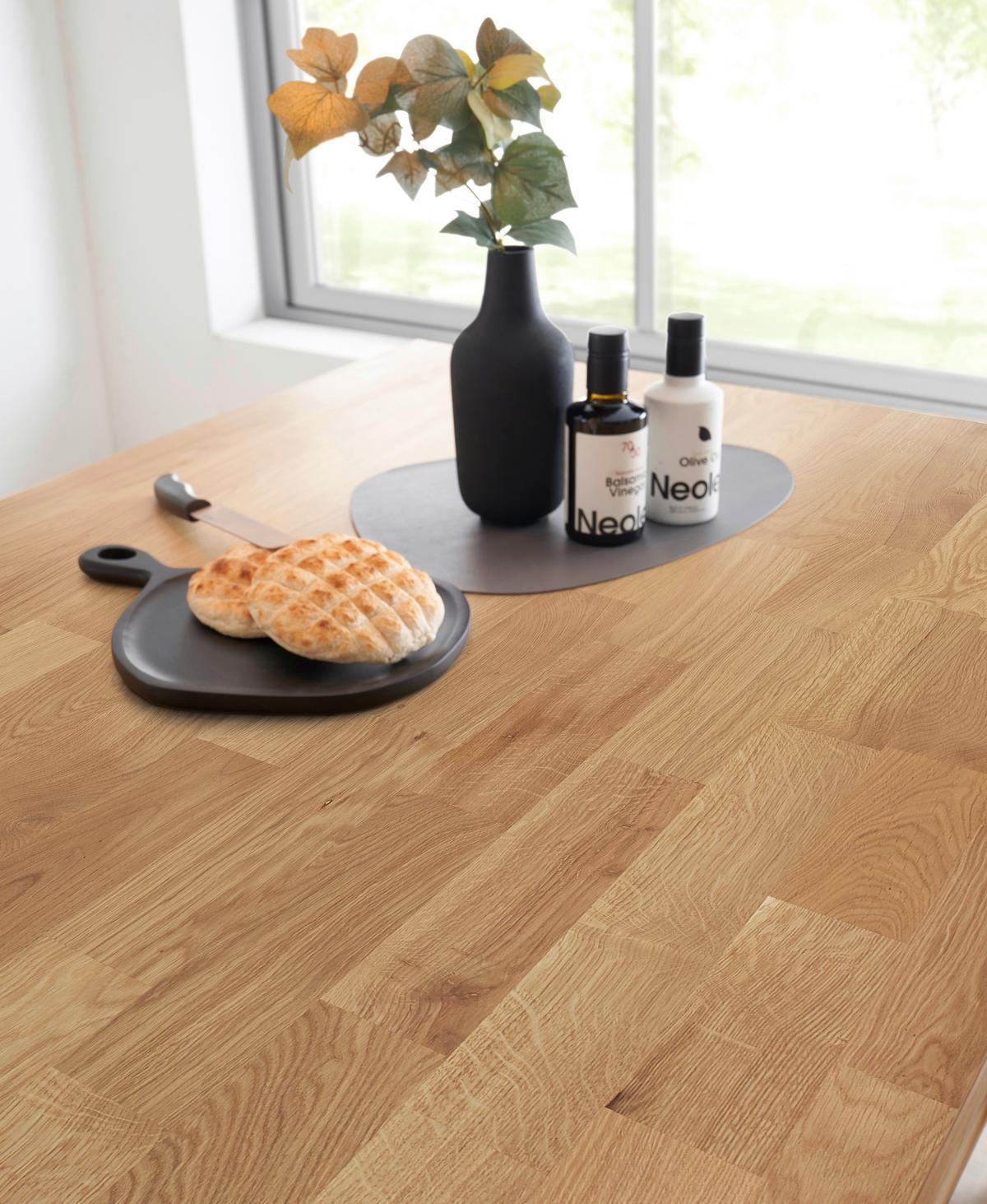Kücheninsel Ponza Eichefarben B: 180 cm - Eichefarben, Basics, Holz (180/91/90cm) - MID.YOU