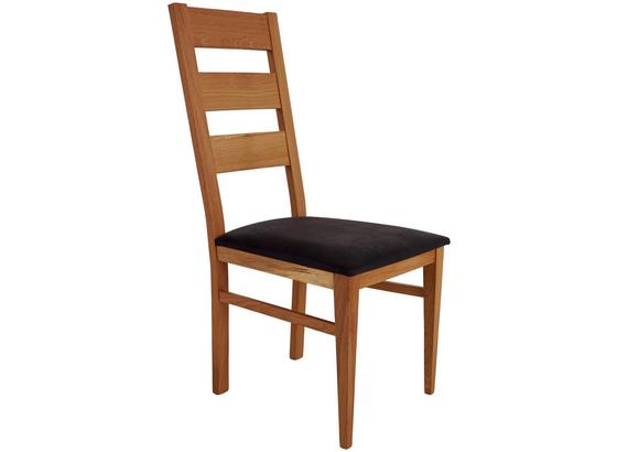Stuhl Orlando - Eichefarben/Schwarz, KONVENTIONELL, Holz (45/97/51cm) Stuhl Orlando - Eichefarben/Schwarz, KONVENTIONELL, Holz (45/97/51cm)