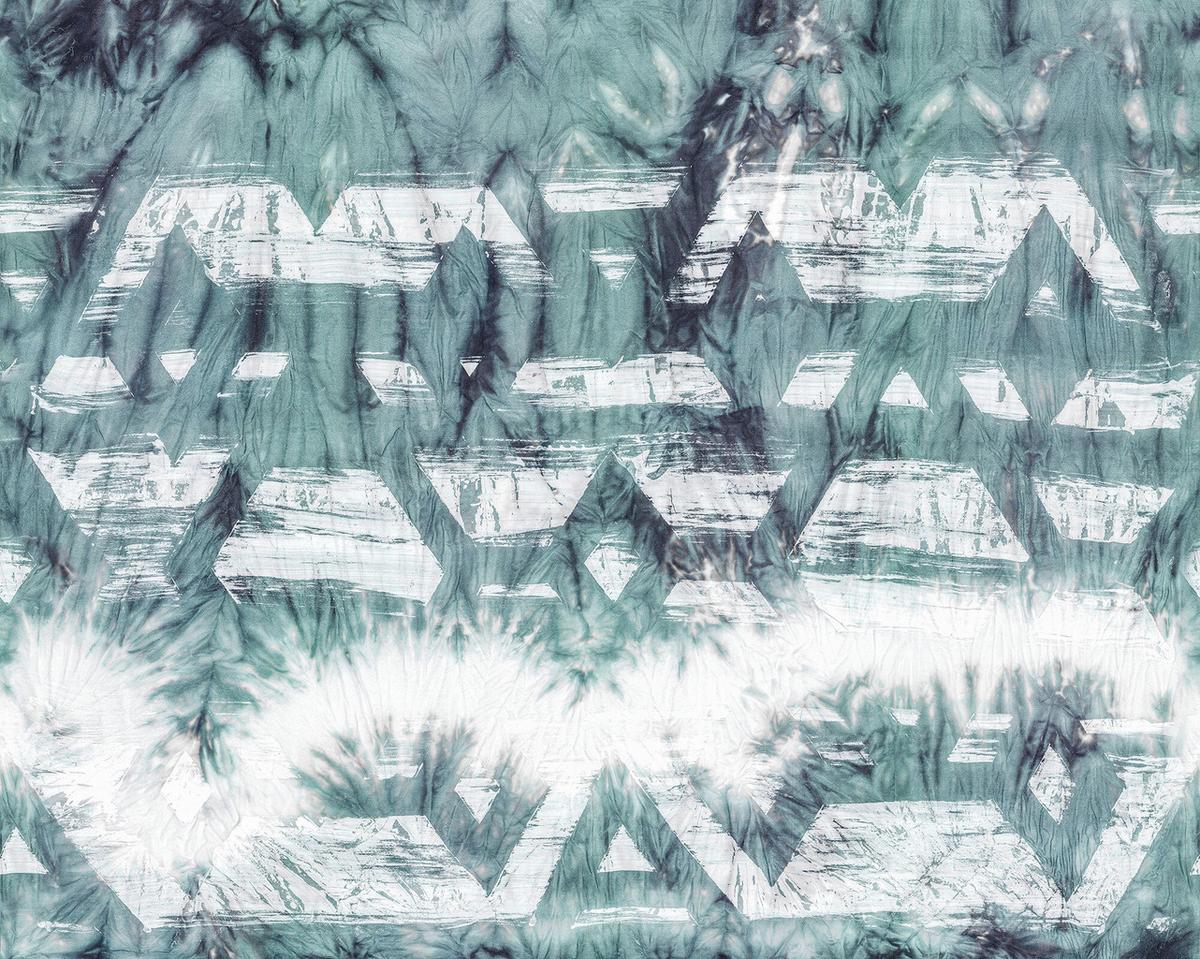 Fototapete Tribal Dye - Multicolor, Trend, Papier (350/280cm) - Komar