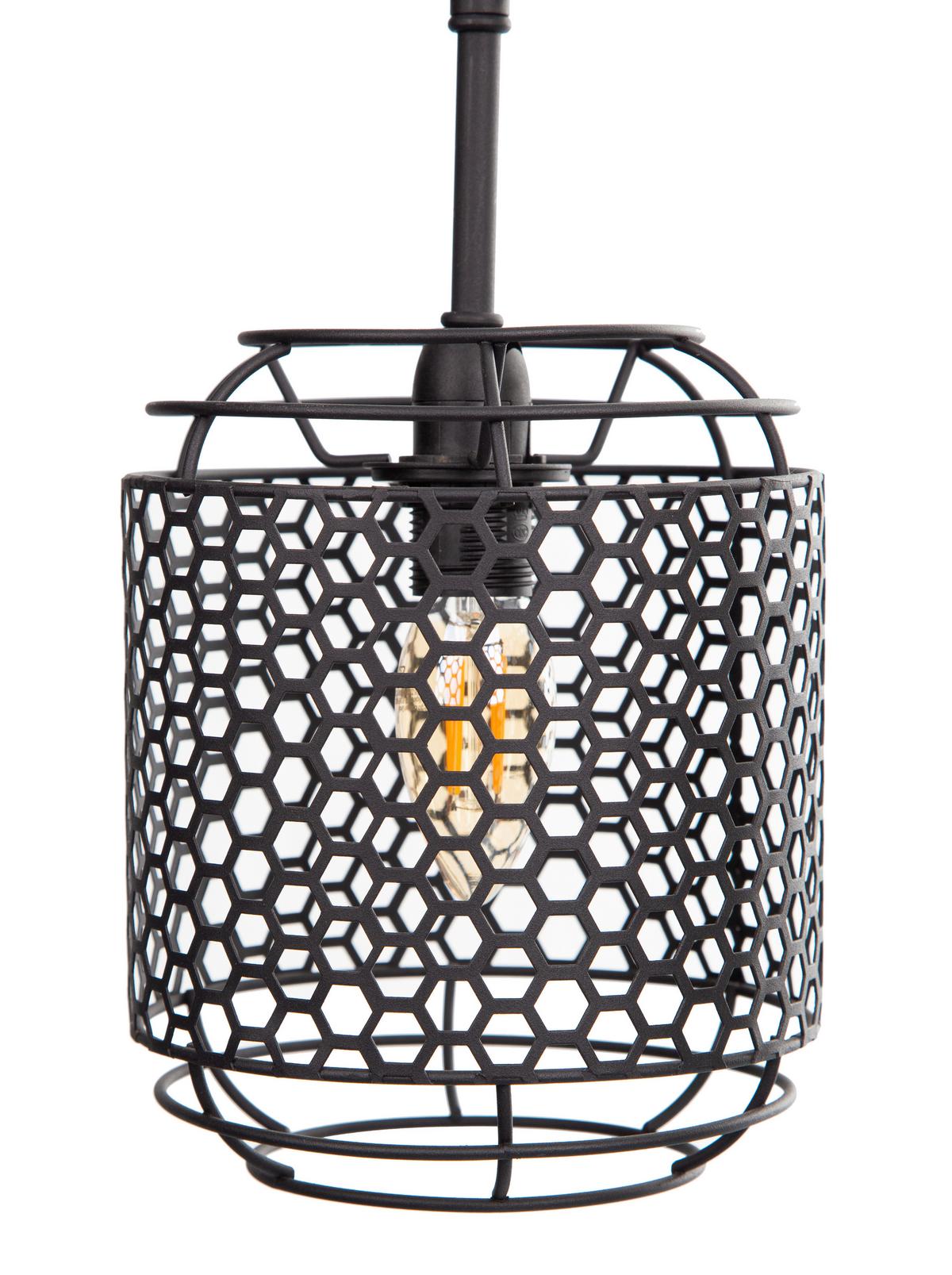 Hängeleuchte David H: 150 Cm 4-Flammig, Metall/schwarz - Schwarz, Basics, Metall (74/15/150cm)