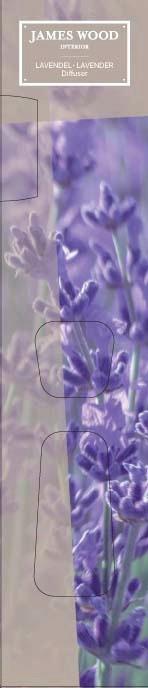 Diffuser Lavendel - Naturfarben, Basics (5/24cm) - James Wood