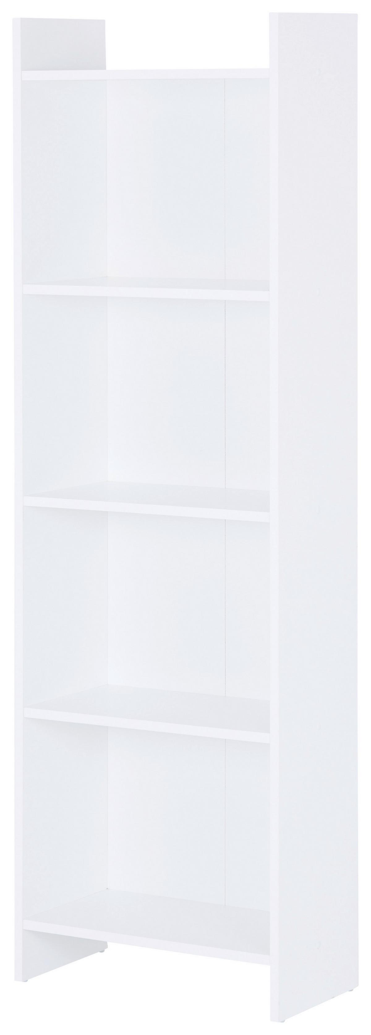 Regal Bager B: 50cm Weiß - Weiß, MODERN, Holzwerkstoff (50/160/25cm)