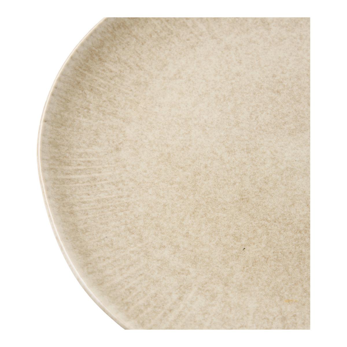 Tellerset Beige Viola Lunch Plate - Beige, Basics, Keramik