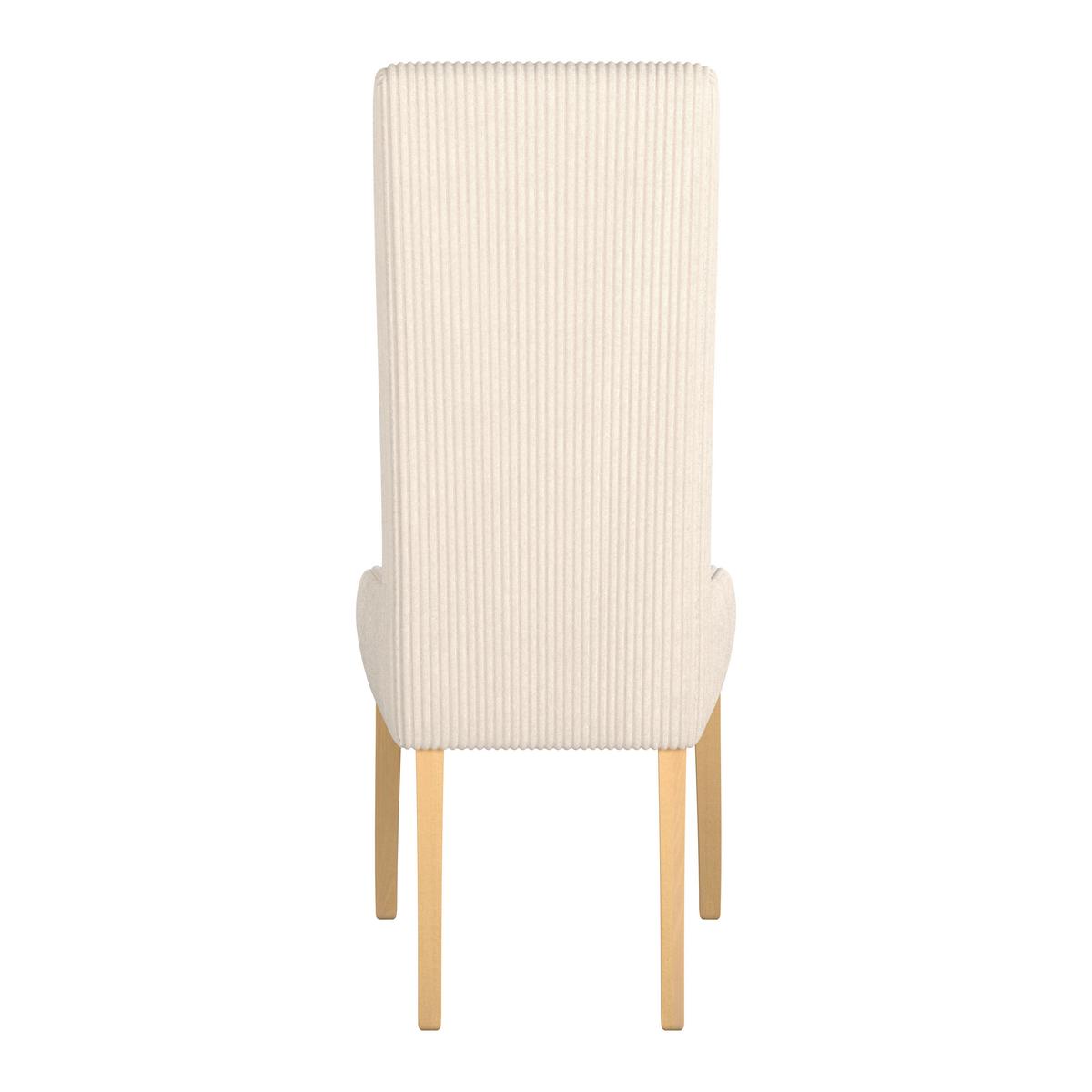 STUHL ROKO - Eichefarben/Beige, MODERN, Holz/Textil (46/101/62cm)