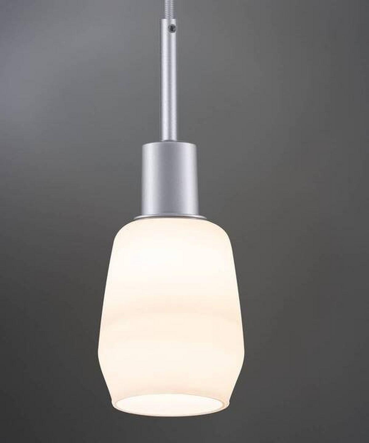 Schienensystem Urail Pendel 96969 In Chromfarben, dimmbar - Chromfarben, Basics, Kunststoff/Metall (4,4/135cm) - Paulmann