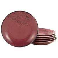 Spiesetellerset Steinzeug Beere 6er-Set ca. 27 cm - Beere, Basics, Keramik (27/3,5cm) - Creatable