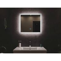 Badezimmerspiegel Led Spiegel Rechteckig B: 60cm - MODERN, Glas (60/53/3,2cm) - MID.YOU