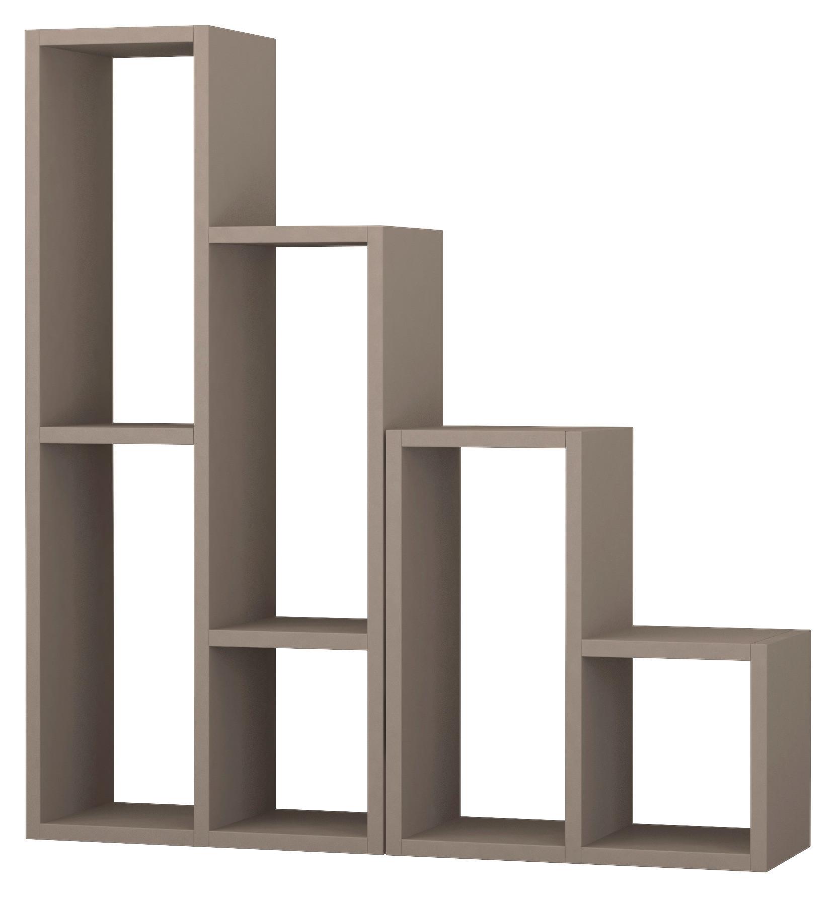 Regal Sule Regal - Beige, Design, Holzwerkstoff (42/89/20cm) - Livetastic