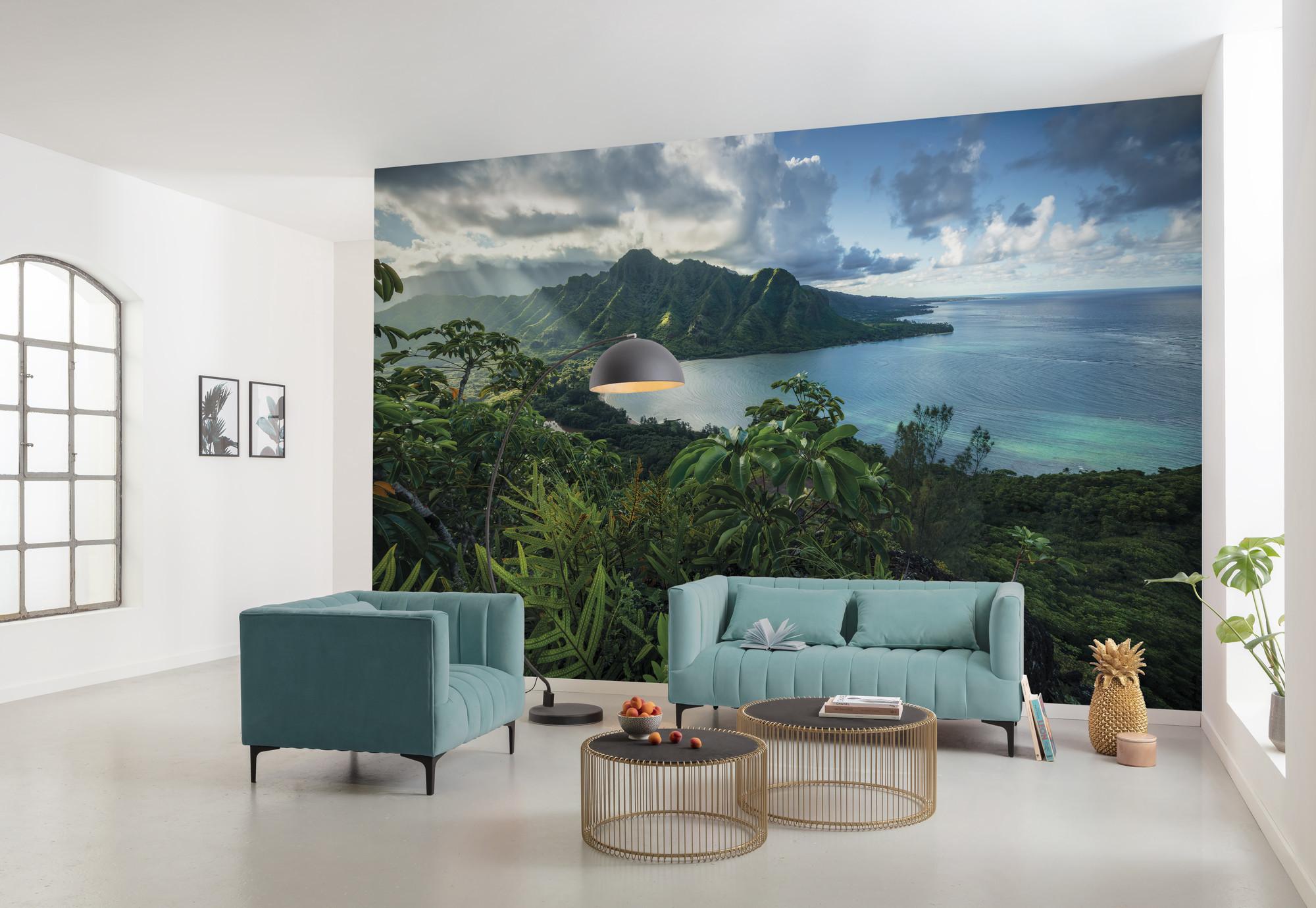 Fototapete Jurassic Island - Multicolor, Trend, Textil (450/280cm)