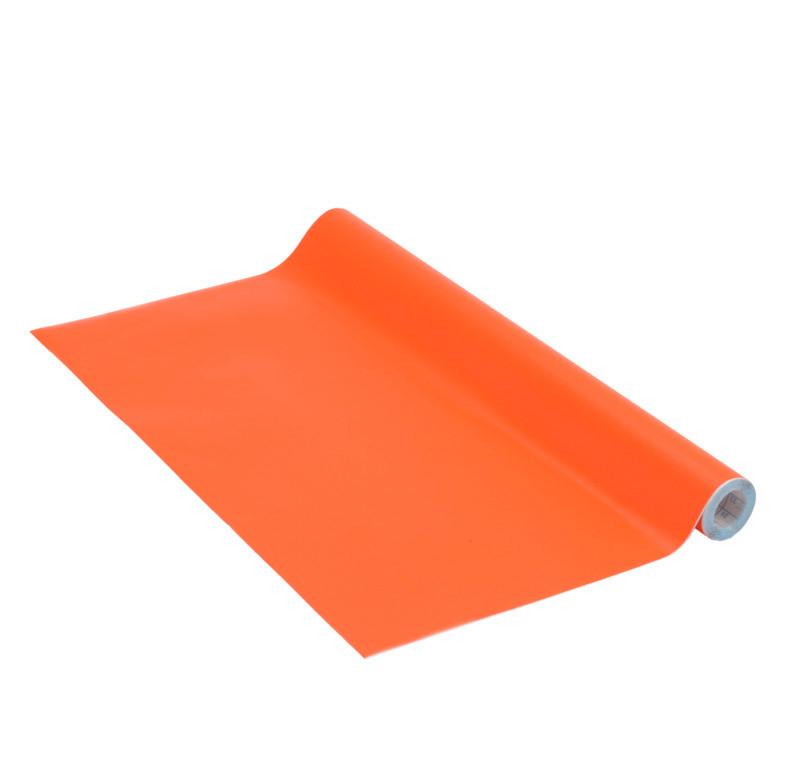 Klebefolie Leuchtend Marille-Pink - Pink/Orange, Basics (45/124cm)