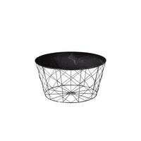 Couchtisch Schwarz L: 80 Cm - Schwarz, Design, Glas/Metall (80/80/45cm) - Livetastic