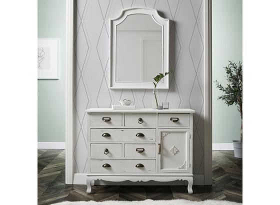 Komoda Lewis - bílá, Moderní, kov/dřevo (105/80/34cm) - Mömax modern living Komoda Lewis - bílá, Moderní, kov/dřevo (105/80/34cm) - Mömax modern living