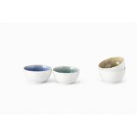 SCHÜSSELSET 24964 CALDERA MIX, BUDDHA BOWL - Türkis/Bernsteinfarben, Basics, Keramik (17,5/8,5cm) - Creatable