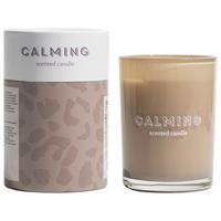 VONNÁ SVIEČKA LIBELLA - tmavosivá, prírodné materiály/sklo (8/10,6cm) - Modern Living