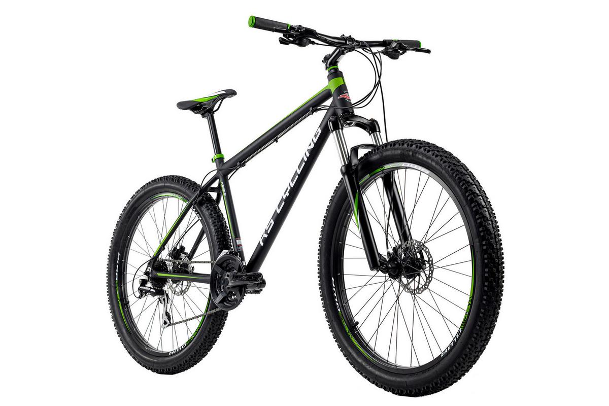 Mountainbike Hardtail 27,5 Zoll Plus 24 Gänge - Schwarz, Basics, Metall (180/70/80cm) - KS Cycling
