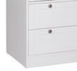 Kleiderschrank mit Schubladen 80cm Landwood 14 Weiß - Weiß, LIFESTYLE, Holzwerkstoff (80/200/51cm) - MID.YOU