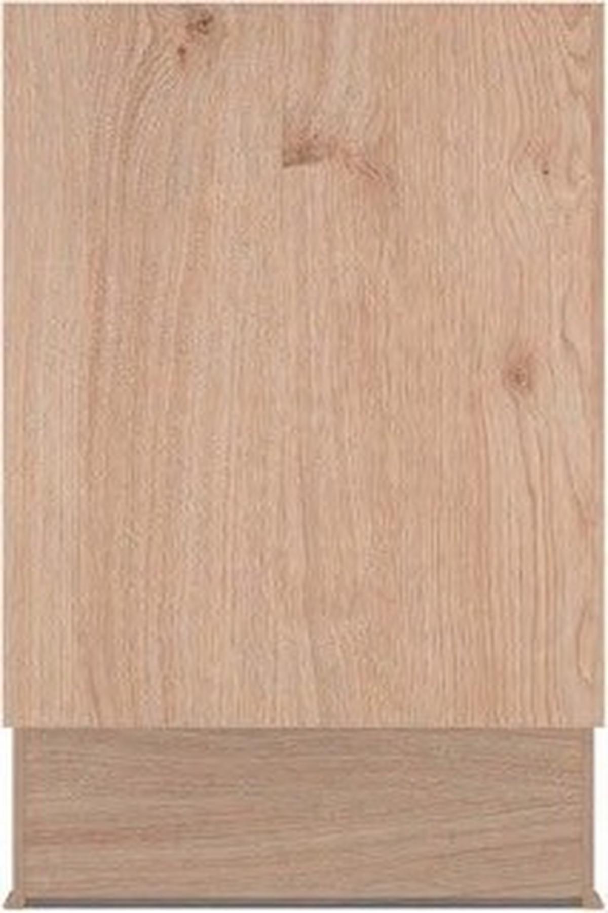 Küchenzeile Base ohne Geräte 200 cm Anthrazit/Wildeiche - Wildeiche/Anthrazit, Design, Holzwerkstoff (200cm) - Express