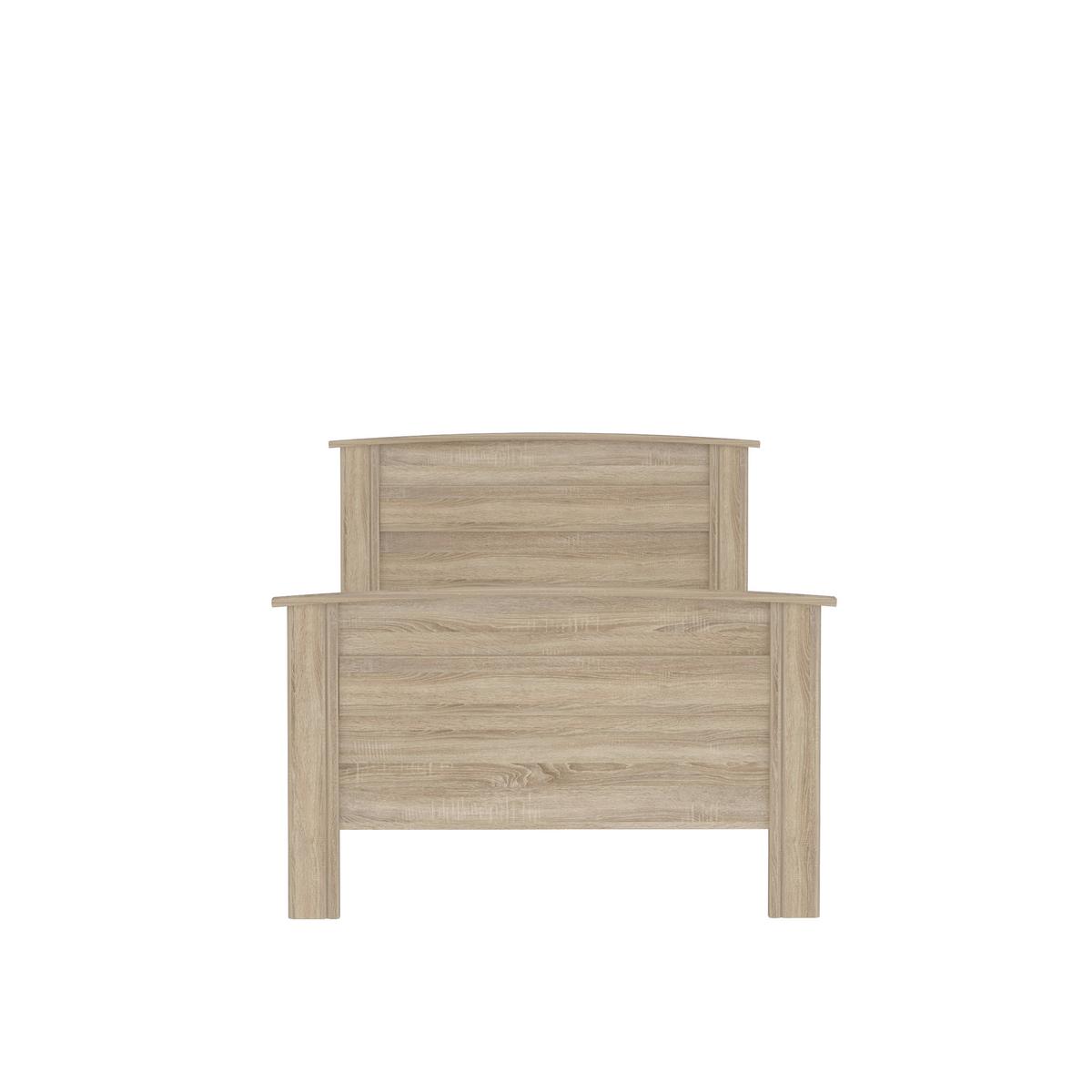 Jugendbett 100x200 Gloria, Eiche Dekor - Eichefarben, KONVENTIONELL, Holzwerkstoff (100/200cm) - MID.YOU