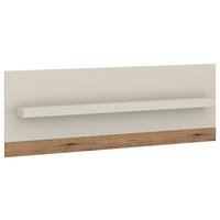 Wandregal Lightning Eichefarben/Kaschmir B: 200 cm - Kaschmir/Eichefarben, MODERN, Holzwerkstoff (200/71,5/19,2cm)