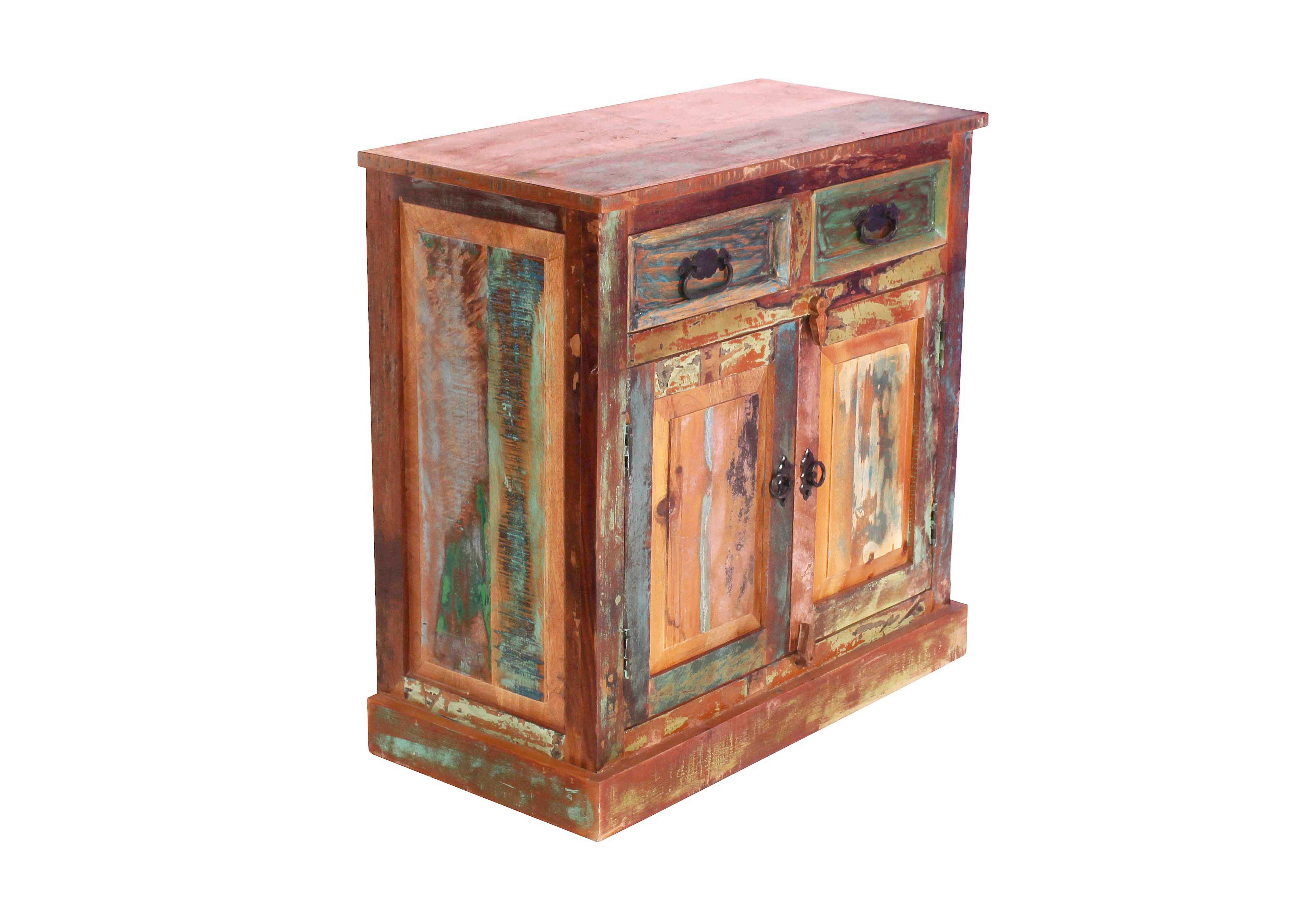 KOMMODE Multicolor B: 80cm - Multicolor, Design, Holz (80/40/80cm) - MID.YOU