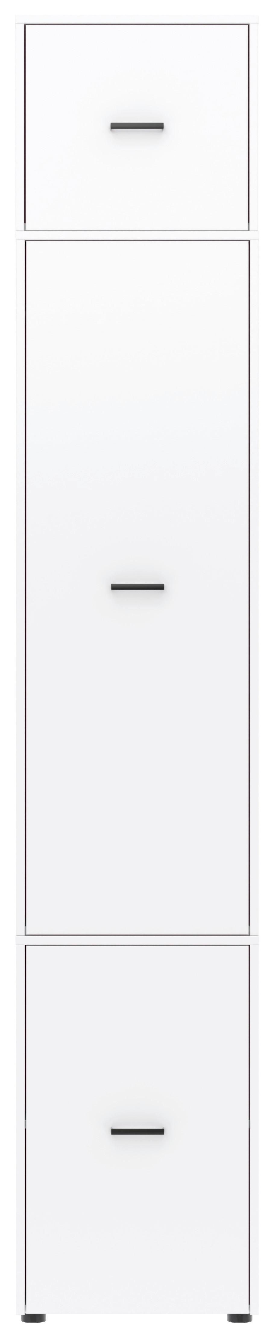 Drehtürenschrank 45 cm Kivo, Weiß