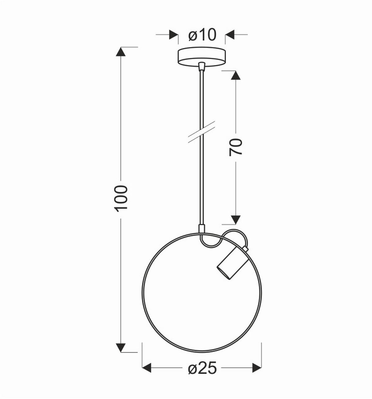 Pendelleuchte 50101199 Nexo - Schwarz, Trend, Metall (3/25/100cm)