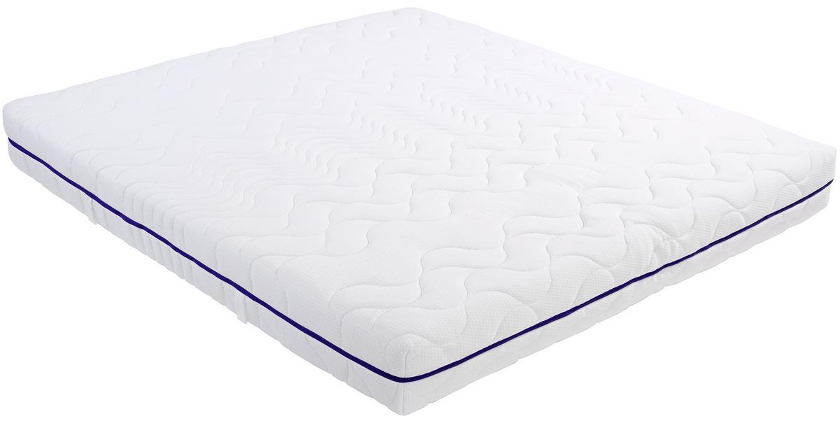 Komfortschaummatratze Ergo Duo 90x200cm Fest - Weiß, Textil (90/200cm) - Primatex