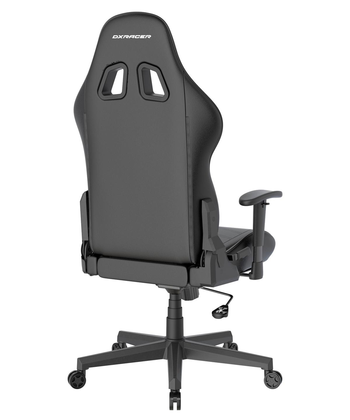 Gamingstuhl Prince Schwarz B: 70cm - Schwarz/Weiß, KONVENTIONELL, Kunststoff/Textil (70/132/70cm) - Dxracer