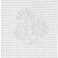 Kurzgardine Transparent Lace Bxl: 60x90 Cm Mit Blumenmotiv - Weiß, KONVENTIONELL, Textil (60/90cm) - Ondega