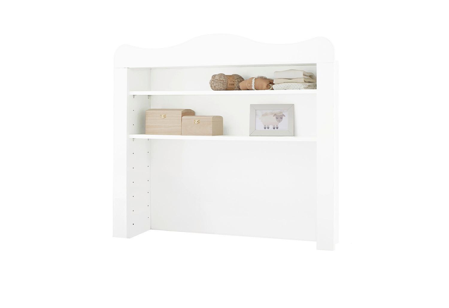 Wickelregal Weiß Bxhxt: 103x87x22 Cm - Weiß, Trend, Holzwerkstoff (103/87/22cm) - Pinolino