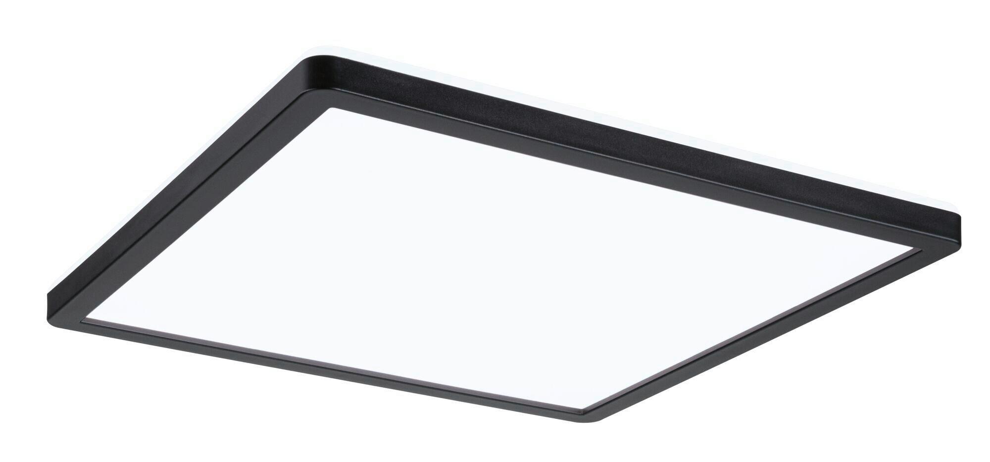 Led-paneel L: 29,3 Cm 71015 - Schwarz, Basics, Kunststoff (29,3/29,3cm) - Paulmann