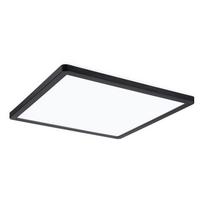 LED-Paneel L: 29,3 cm 71015 - Schwarz, Basics, Kunststoff (29,3/29,3cm) - Paulmann