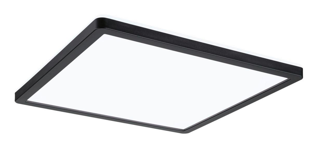 LED-Paneel L: 29,3 cm 71015 - Schwarz, Basics, Kunststoff (29,3/29,3cm) - Paulmann