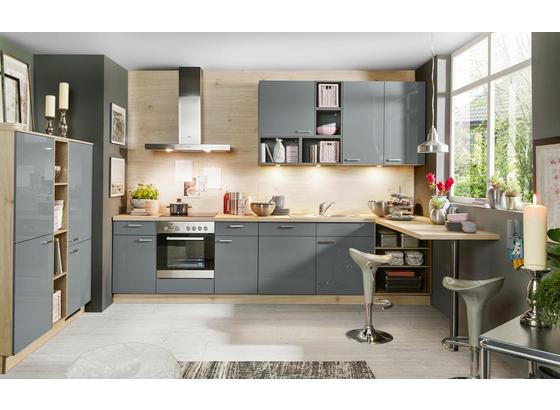 Rohová Kuchyňa Star - farby dubu/sivá, Moderný, kompozitné drevo (150/330cm) Rohová Kuchyňa Star - farby dubu/sivá, Moderný, kompozitné drevo (150/330cm)