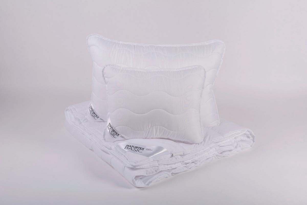Paplan-párna Szett Microfiber - fehér, textil (70/50/26cm)