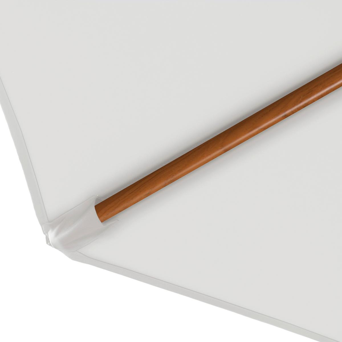 Ampelschirm Beige/Natur DM: 300 H:250 - Eichefarben/Beige, MODERN, Textil/Metall (300/250cm)