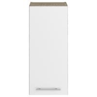 Felsőszekrény Corina - tölgyfa színű/fehér, Modern (30/72,4/34,6cm)