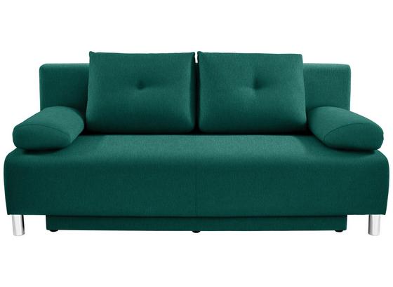 Pohovka Boxspring Ines - zelená, Moderní, dřevo/textil (203/96/102cm) - Luca Bessoni Pohovka Boxspring Ines - zelená, Moderní, dřevo/textil (203/96/102cm) - Luca Bessoni