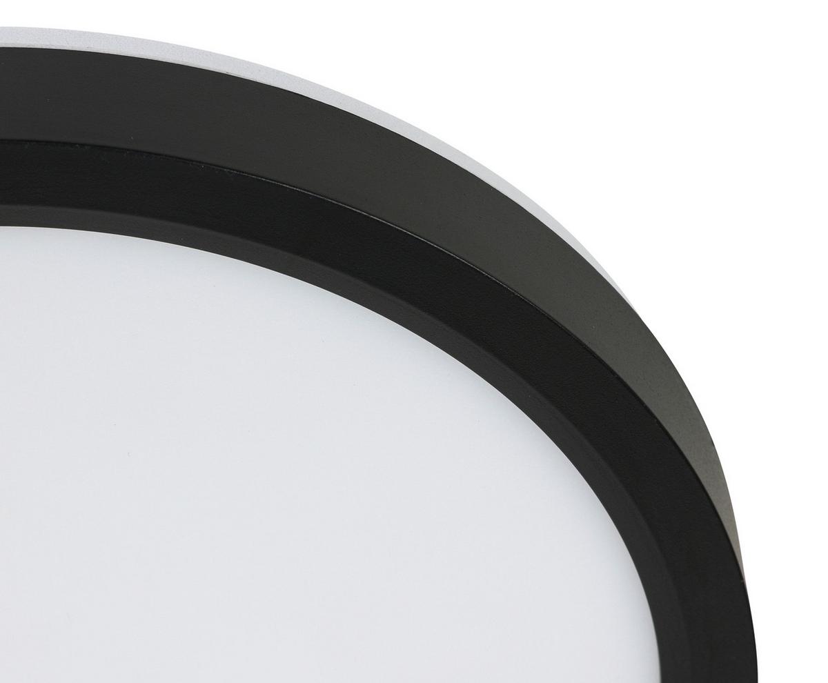 STROPNÉ LED SVIETIDLO TIR - čierna/biela, Modern, plast (23/2,5cm) - Mömax