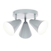 DECKENSTRAHLER 98-63328 AMOR - Grau, Trend, Metall (34/34/16cm)