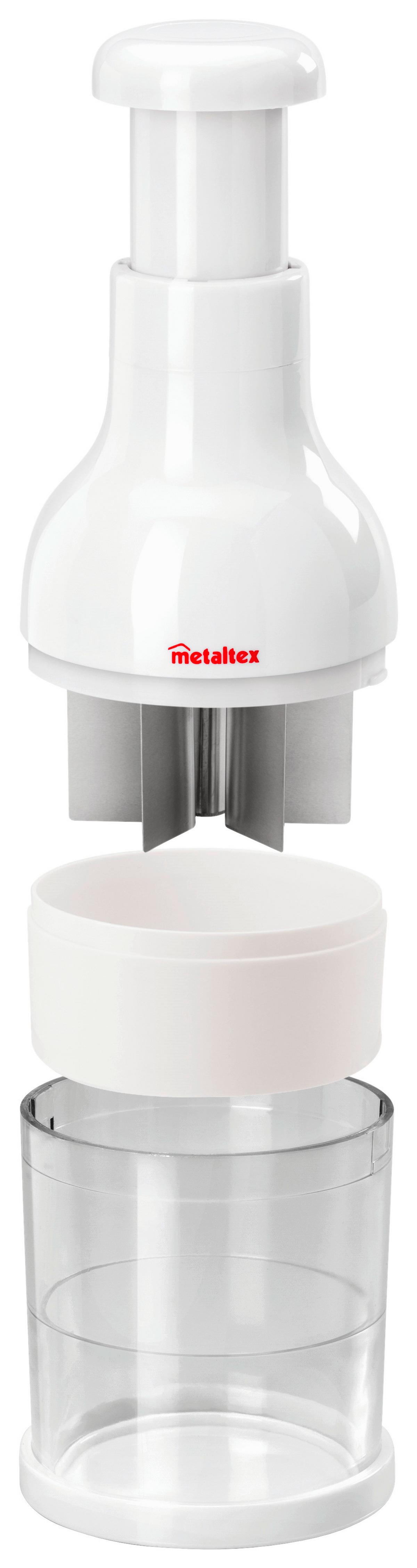 Univerzális Aprító Mx251305 Twist - fehér, műanyag (8/23/8cm) - Metaltex