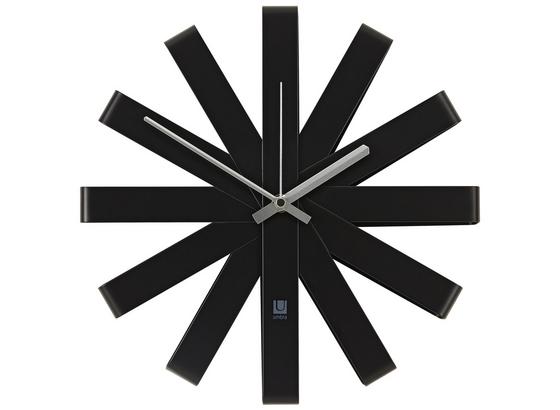 Nástenné Hodiny Anna - čierna, kov (30,48cm) - Mömax modern living Nástenné Hodiny Anna - čierna, kov (30,48cm) - Mömax modern living