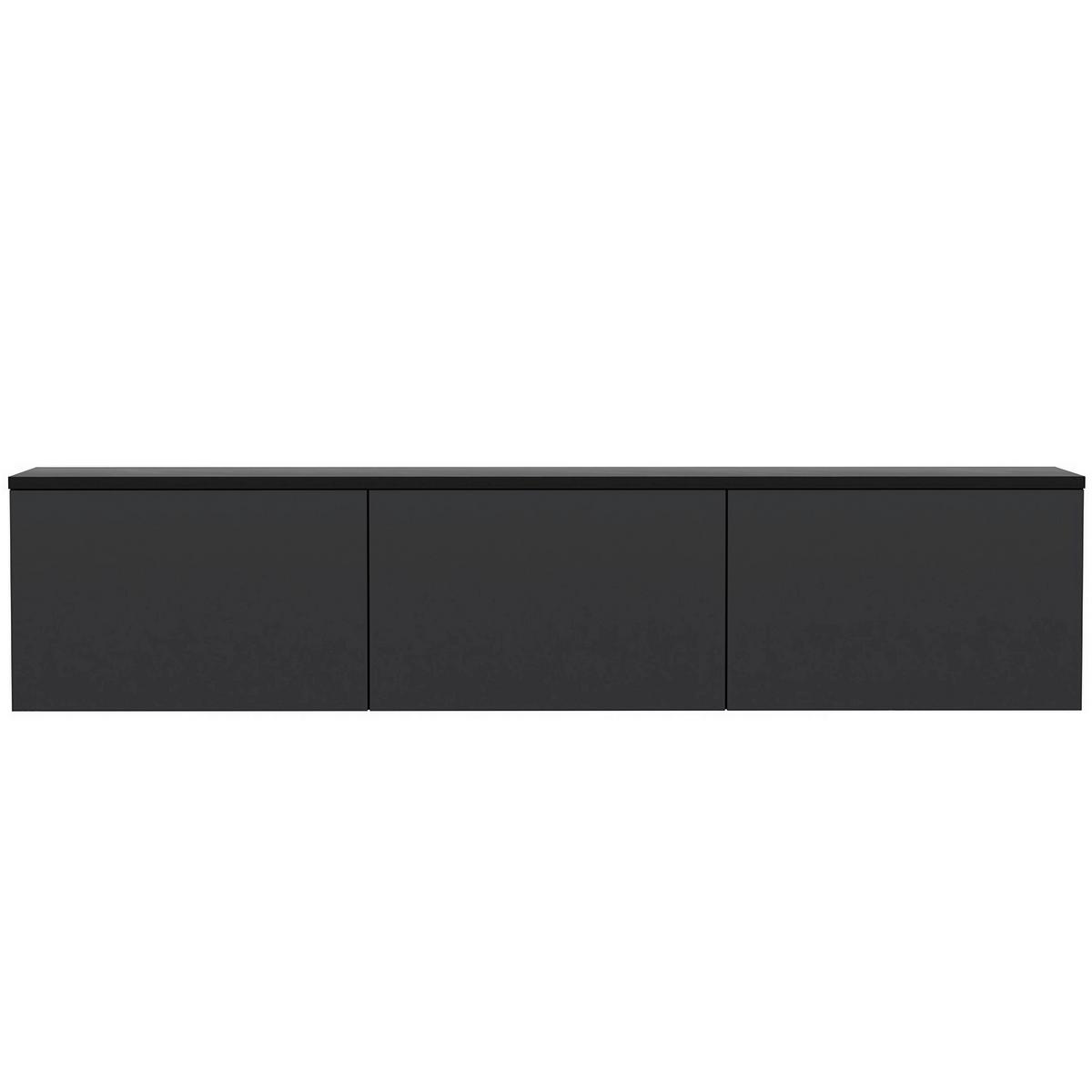 LOWBOARD Neon Anthrazit B: 160cm - Anthrazit, Design, Holzwerkstoff (160/35/32cm) - MID.YOU