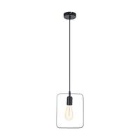 Hängeleuchte 49776_bedington - Schwarz, Design, Metall (20/9,5/110cm) - Eglo