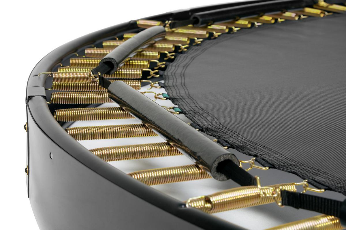 Bodentrampolin Ø 396cm Salta Royal Baseground - Schwarz, Trend, Metall (396cm) - Salta