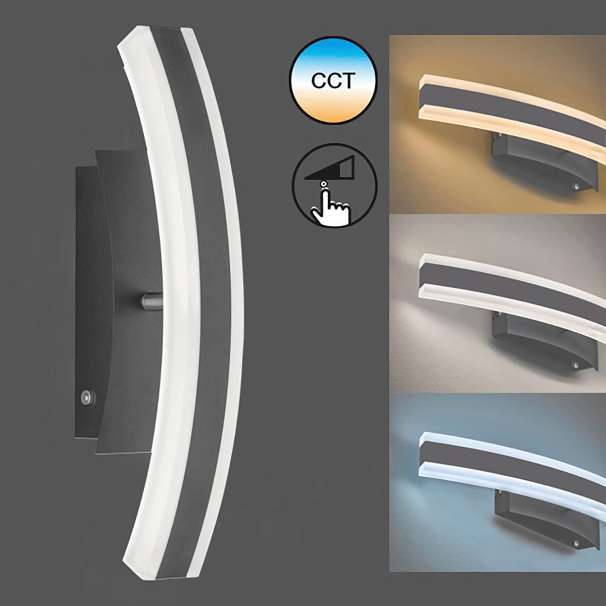 LED-Wandleuchte Stiff 1-Flammig drehbar - Nickelfarben, Design, Metall (7/36,5cm) - Fischer & Honsel